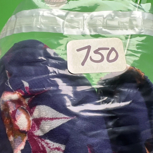 Xhilaration Womens Romper Jumper 4X Floral Boho Cottagecore Off The Shoulder - Picture 12 of 12